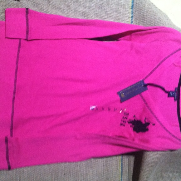 NWT US Polo Association  LS Thermal. Medium. - Picture 2 of 3